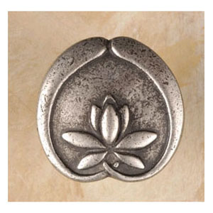 Anne at home 2263 1 1/4 inch Asian lotus flower knob